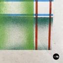 Quadro geometrico su carta, 1990 ca.