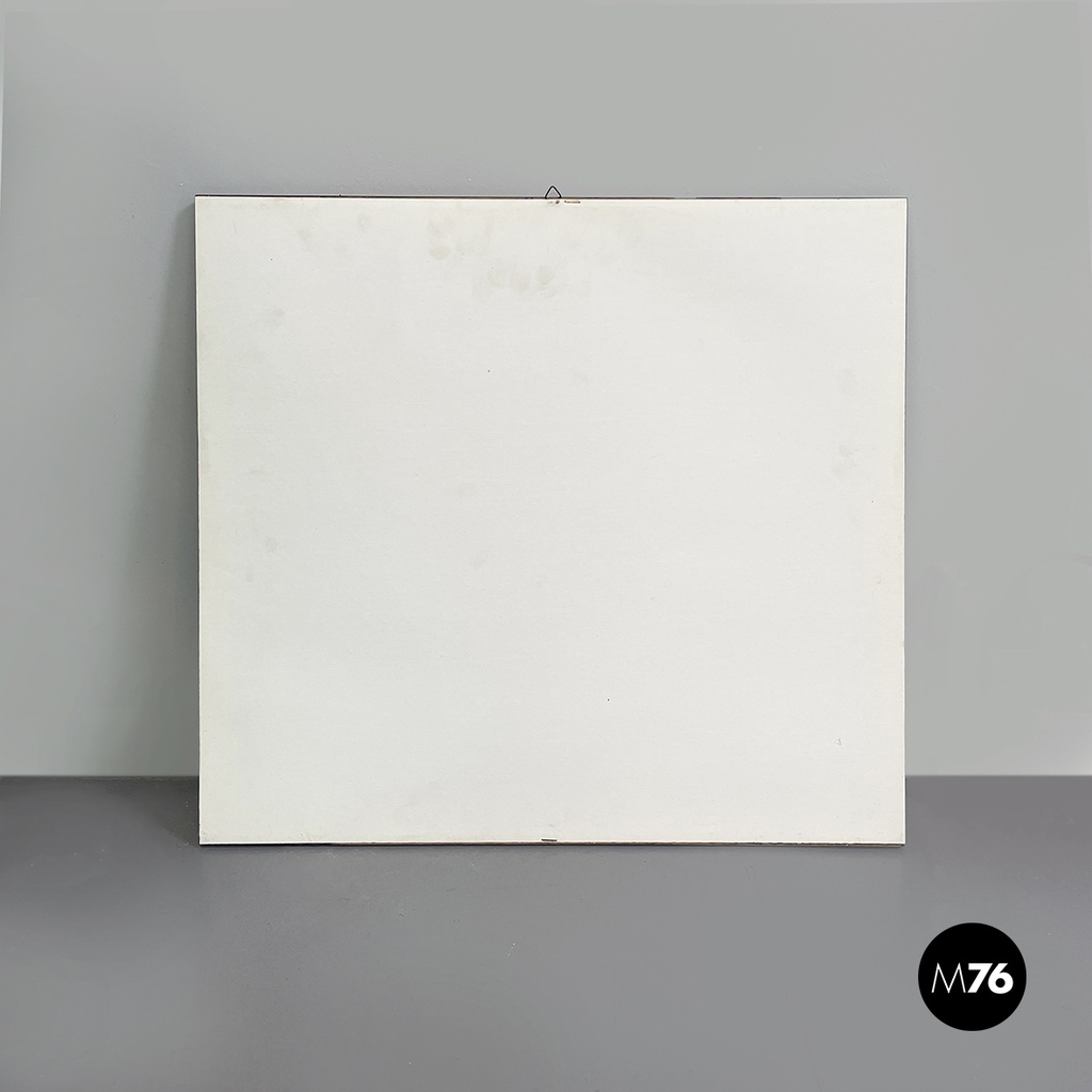 Quadro geometrico su carta, 1990 ca.