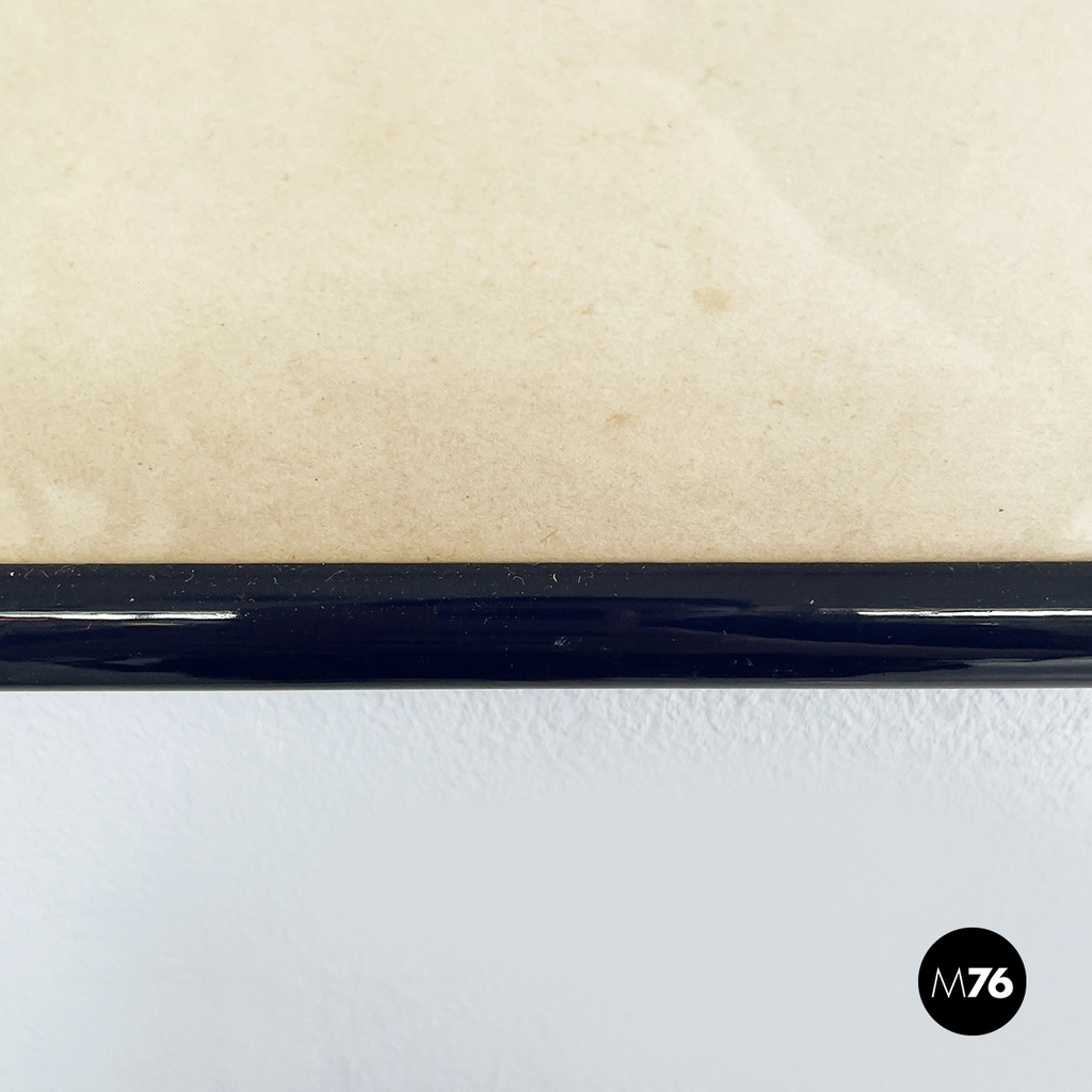 Quadro geometrico su carta, 1990 ca.