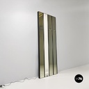 Italian modular Gronda wall mirrors and lamp, Luciano Bertoncini for Elco, 1970s