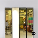 Italian modular Gronda wall mirrors and lamp, Luciano Bertoncini for Elco, 1970s