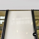 Italian modular Gronda wall mirrors and lamp, Luciano Bertoncini for Elco, 1970s