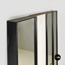 Italian modular Gronda wall mirrors and lamp, Luciano Bertoncini for Elco, 1970s