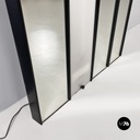 Italian modular Gronda wall mirrors and lamp, Luciano Bertoncini for Elco, 1970s