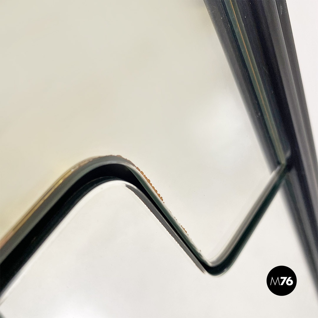 Italian modular Gronda wall mirrors and lamp, Luciano Bertoncini for Elco, 1970s