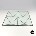 Italian modern black coffee table Alanda by Paolo Piva for B&B Italia, 1980s