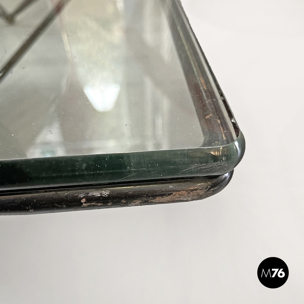 Italian modern black coffee table Alanda by Paolo Piva for B&B Italia, 1980s