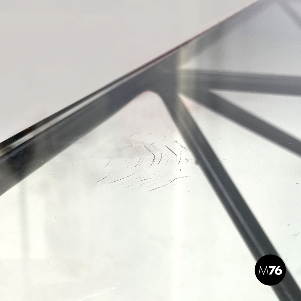 Italian modern black coffee table Alanda by Paolo Piva for B&B Italia, 1980s