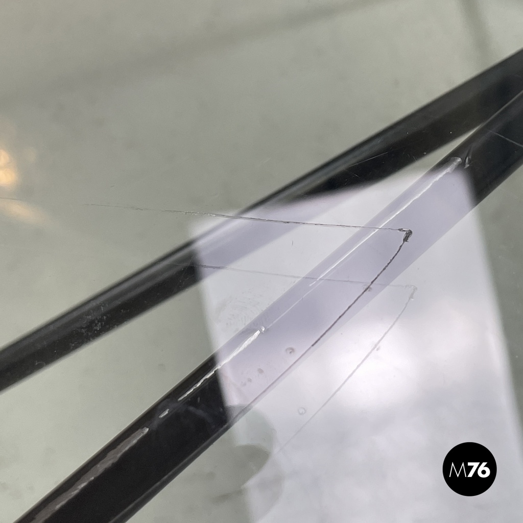 Italian modern black coffee table Alanda by Paolo Piva for B&B Italia, 1980s