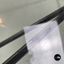 Italian modern black coffee table Alanda by Paolo Piva for B&B Italia, 1980s