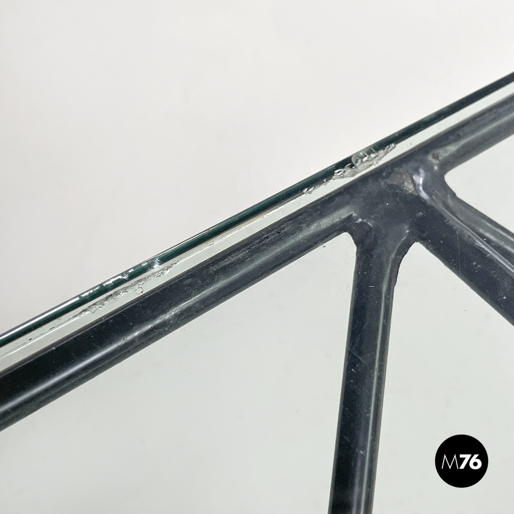 Italian modern black coffee table Alanda by Paolo Piva for B&B Italia, 1980s