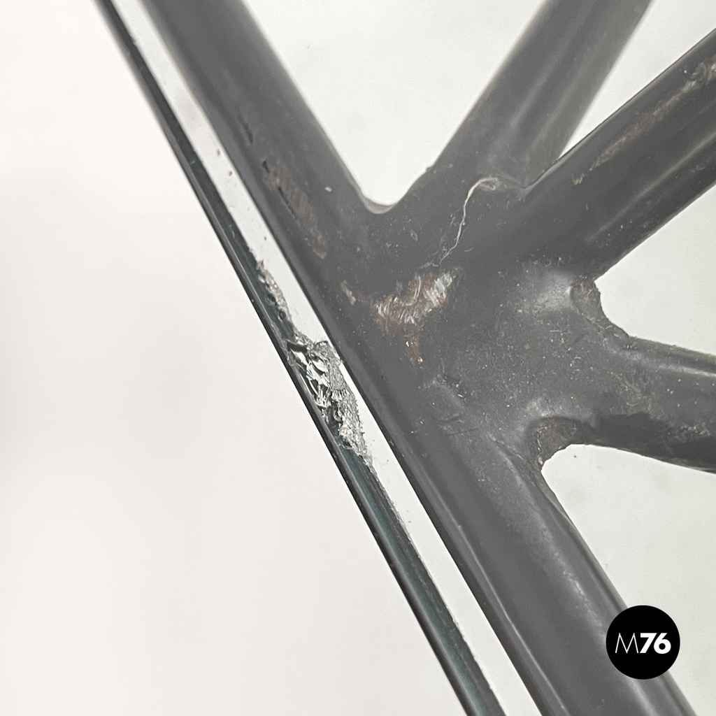 Italian modern black coffee table Alanda by Paolo Piva for B&B Italia, 1980s