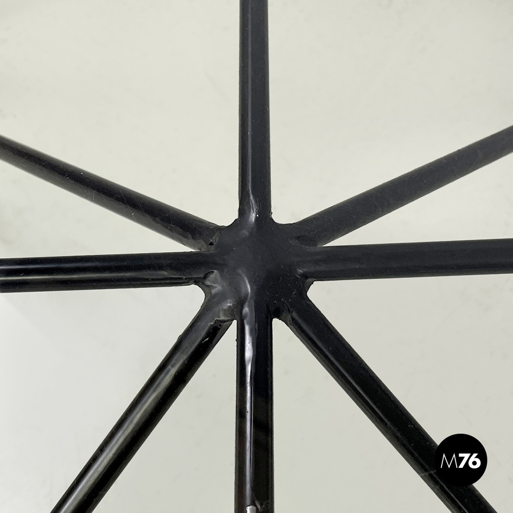 Italian modern black coffee table Alanda by Paolo Piva for B&B Italia, 1980s