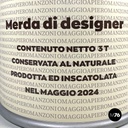 Italian coffee table Merda di Designer by Niccolò Spirito, 2024