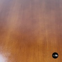 Italian modern Square coffee table in wood, 1970s