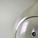 Italian space age iridescent glass chandelier Sona by Carlo Nason Lumenform 1970