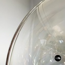 Italian space age iridescent glass chandelier Sona by Carlo Nason Lumenform 1970