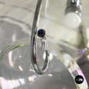 Italian space age iridescent glass chandelier Sona by Carlo Nason Lumenform 1970