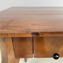 Italian Luigi XVI Desk with drawer in walnut wood, second half 1700s