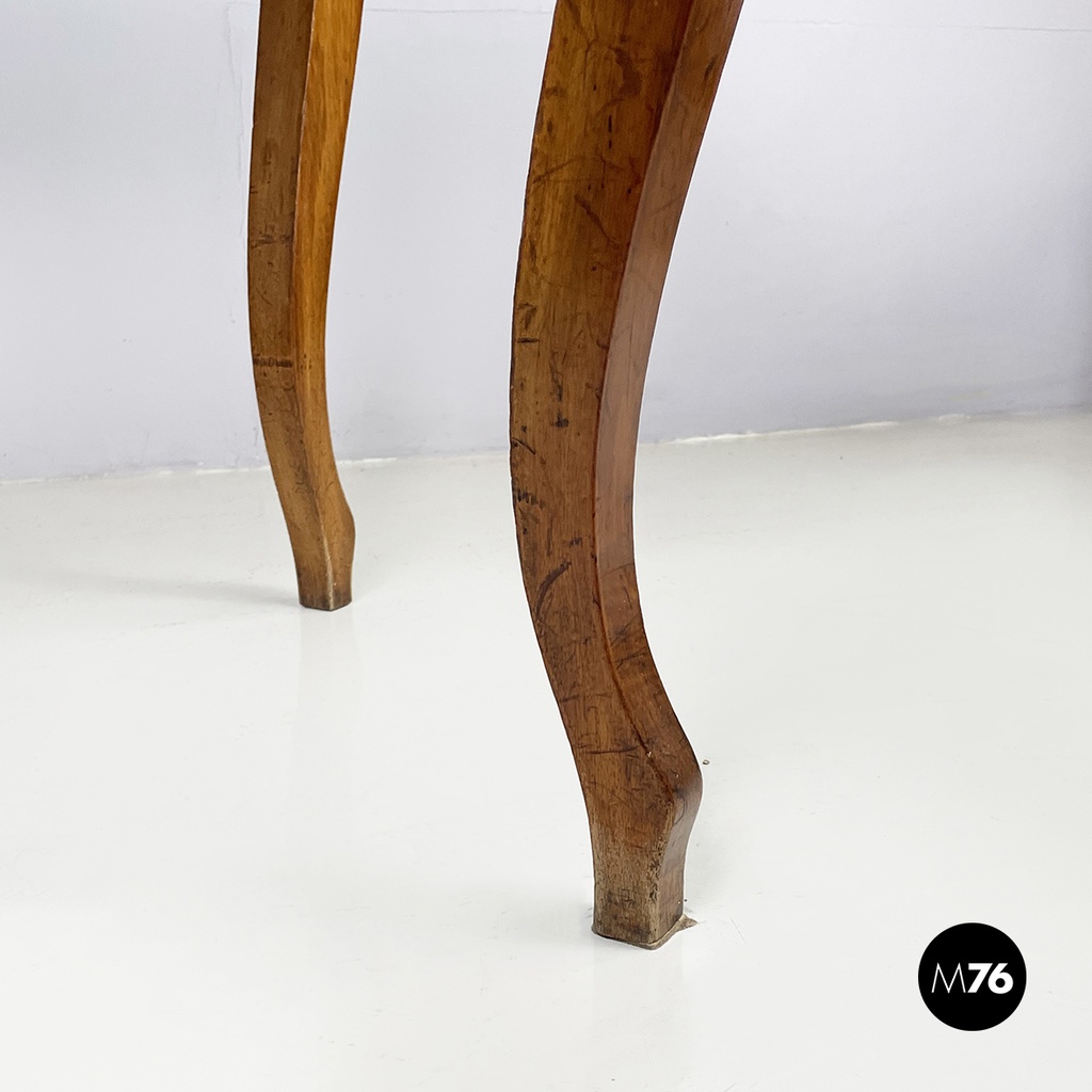 Italian Luigi XVI Desk with drawer in walnut wood, second half 1700s