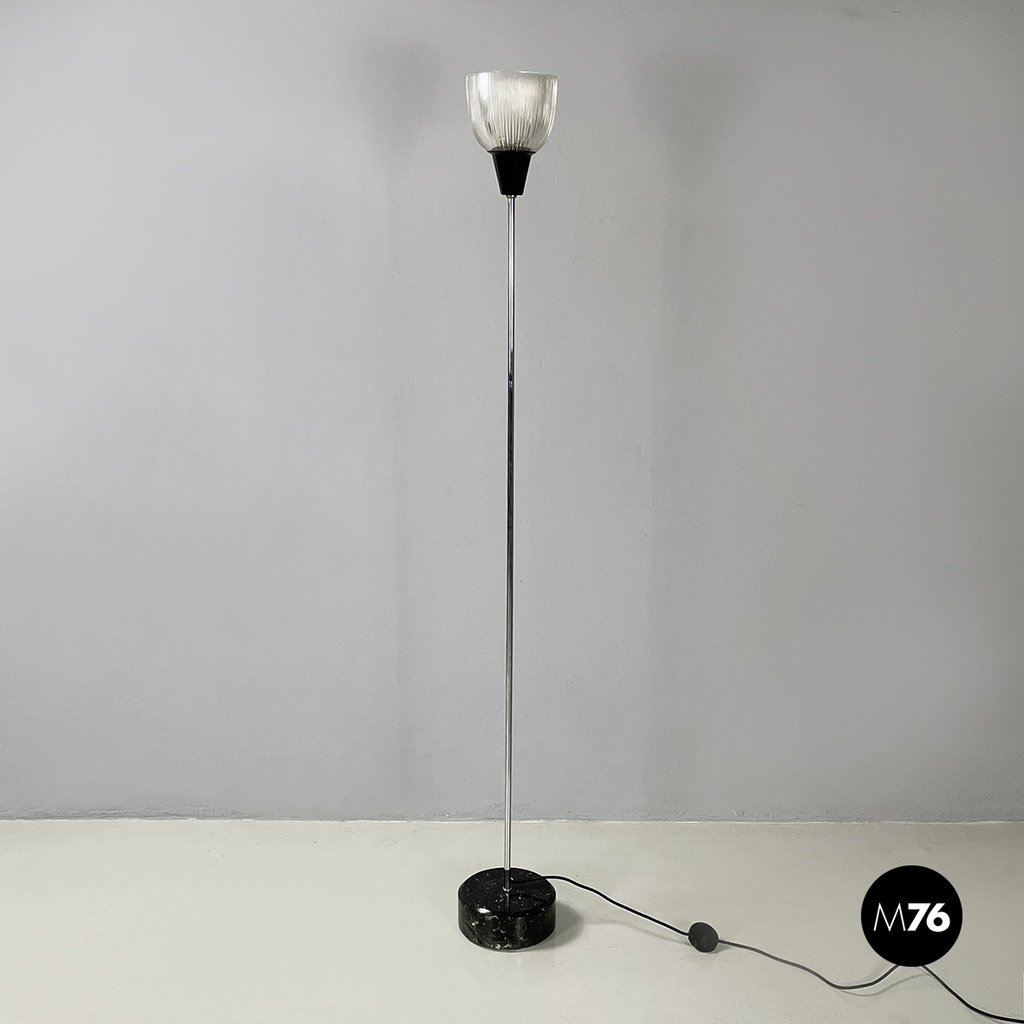 Italian modern marble Floor lamp LTE6 by Ignazio Gardella for Azucena, 1980s