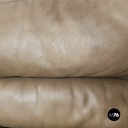 Italian modern brown leather sofa Bogo Carlo Bartoli Rossi for Albizzate, 1970s