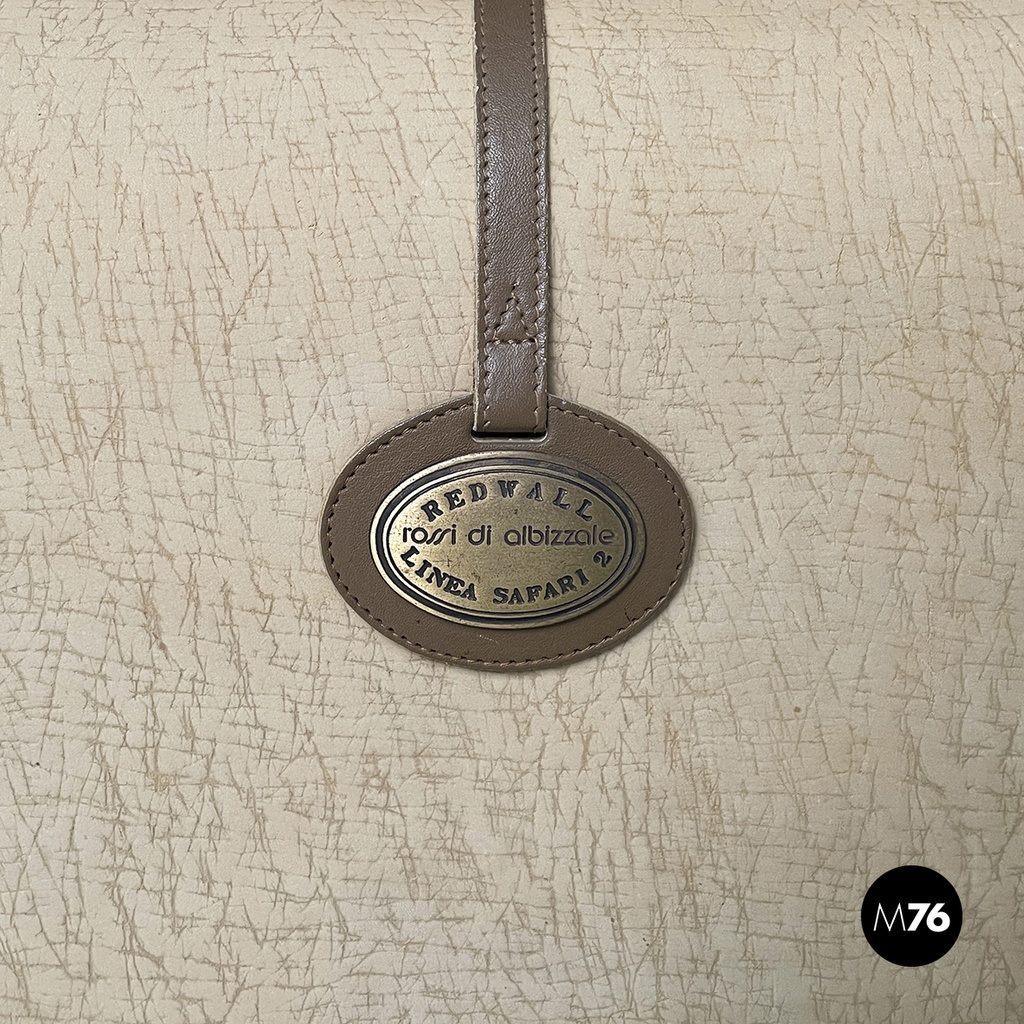 Italian modern brown leather sofa Bogo Carlo Bartoli Rossi for Albizzate, 1970s