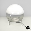Italian modern Murano glass table lamp Sfera Angelo Mangiarotti Skipper, 1970s