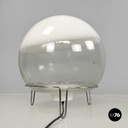 Italian modern Murano glass table lamp Sfera Angelo Mangiarotti Skipper, 1970s
