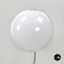 Italian modern Murano glass table lamp Sfera Angelo Mangiarotti Skipper, 1970s