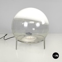 Italian modern Murano glass table lamp Sfera Angelo Mangiarotti Skipper, 1970s