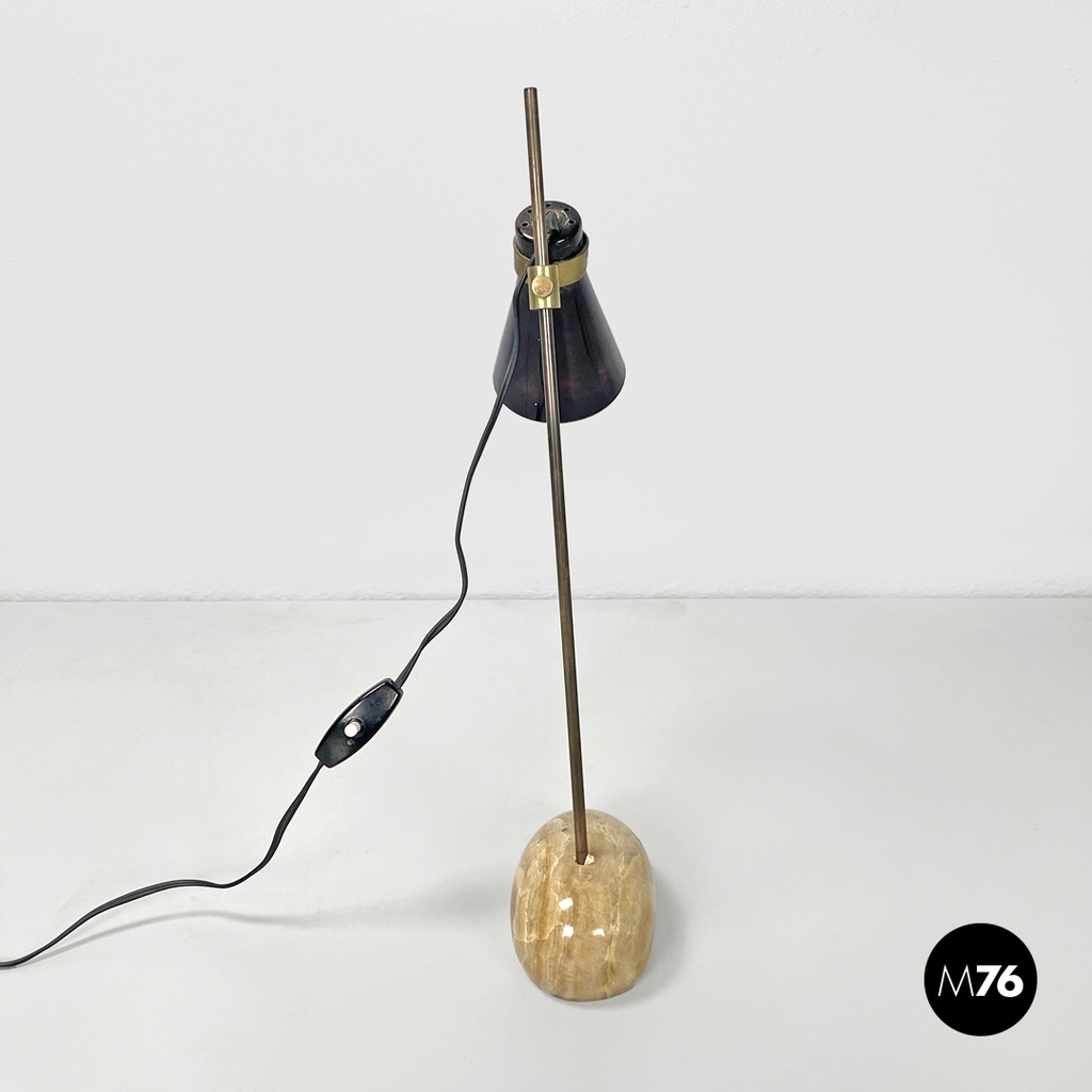 Italian mid-century modern table lamps LTA1 Sasso Caccia Dominioni Azucena 1950s