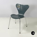 Denmark modern Chair 3107 by Arne Jacobsen for Fritz Hansen, 1980
