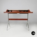 American mid-century modern wood laminate desk George Nelson Herman Miller 1960s