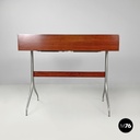 American mid-century modern wood laminate desk George Nelson Herman Miller 1960s