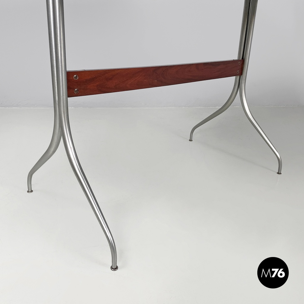 American mid-century modern wood laminate desk George Nelson Herman Miller 1960s