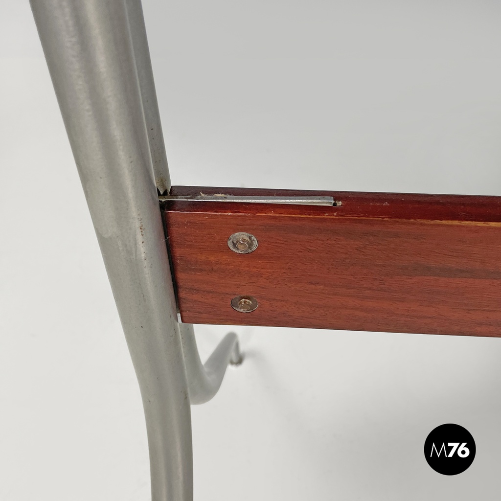 American mid-century modern wood laminate desk George Nelson Herman Miller 1960s