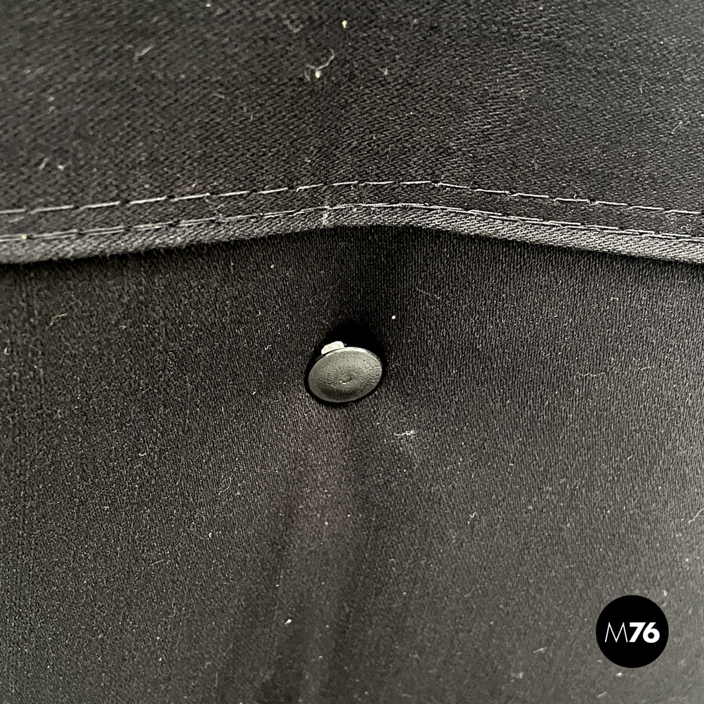 Swedish modern brown faux leather armchairs Pixi Gillis Lundgren for Ikea, 1970s