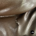 Swedish modern brown faux leather armchairs Pixi Gillis Lundgren for Ikea, 1970s