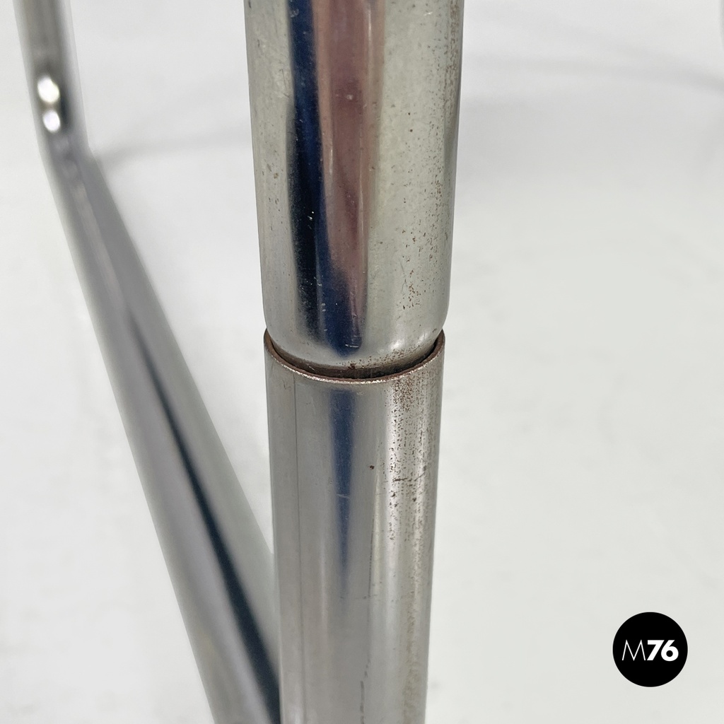 Swedish modern brown faux leather armchairs Pixi Gillis Lundgren for Ikea, 1970s