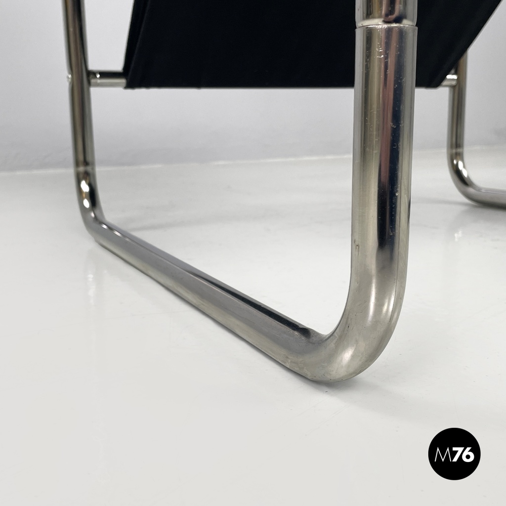 Swedish modern brown faux leather armchairs Pixi Gillis Lundgren for Ikea, 1970s