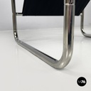 Swedish modern brown faux leather armchairs Pixi Gillis Lundgren for Ikea, 1970s