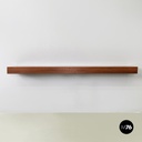 Italian mid-century modern Rectangular console in wood, 1960s