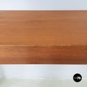Italian mid-century modern Rectangular console in wood, 1960s