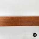 Italian mid-century modern Rectangular console in wood, 1960s