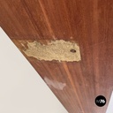 Italian mid-century modern Rectangular console in wood, 1960s