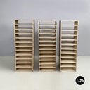 Italian modern Wooden filing cabinet or storage with shelves, 1990s