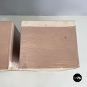 Italian modern Wooden filing cabinet or storage with shelves, 1990s