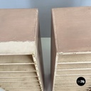 Italian modern Wooden filing cabinet or storage with shelves, 1990s