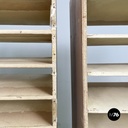 Italian modern Wooden filing cabinet or storage with shelves, 1990s